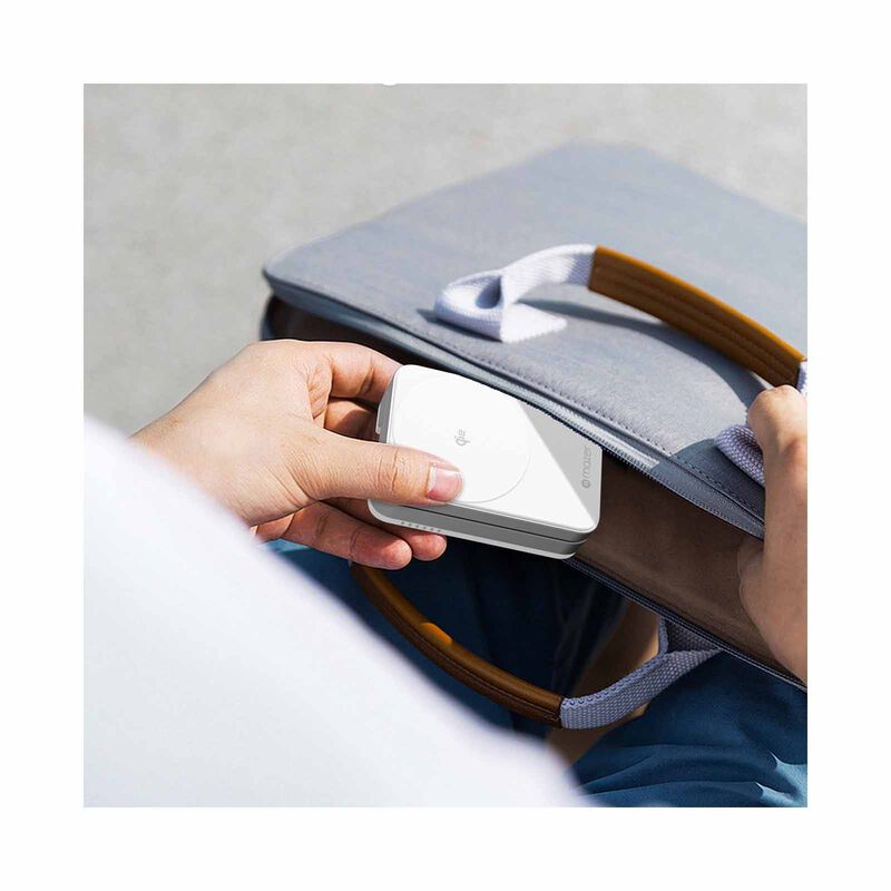 MAZER Qi2 Certified 23w Foldable 3in1 Wireless Charger - White M-QI2-MAGFOLD05-WH-image 10