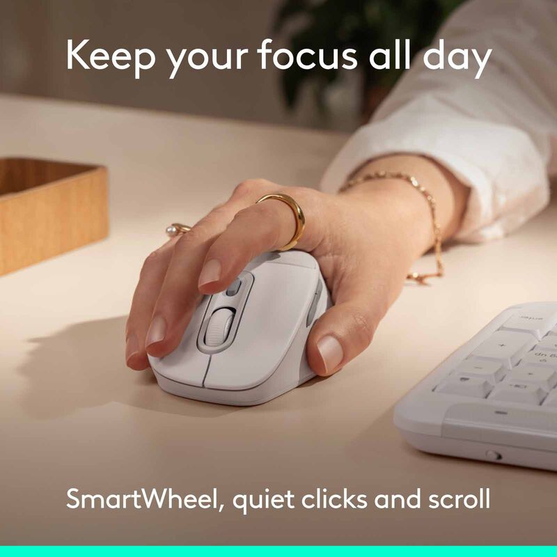 LOGITECH Logi Signature Comfort Plus M850 L Mouse Offwhite 910-007734-image 15