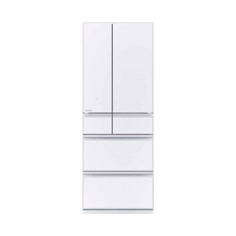 MITSUBISHI Multi Door Fridge (608l) - Glass White MR-WZ61K-W-P-image 1