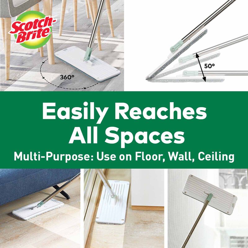 3M SCOTCHB Scotch-brite Hands-free Compact Mop Hfb002 HFB002-image 19
