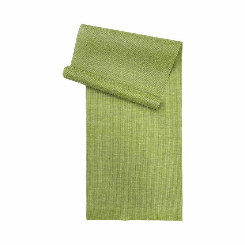 RAPEE Tena Tablerunner Green (online) TENATRGRN-image 2
