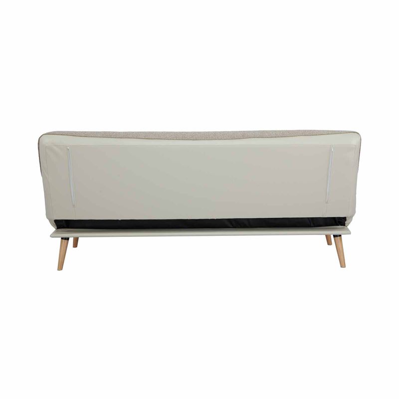 Sofa Bed (fab / Sl) Beige ANNIKA-image 6
