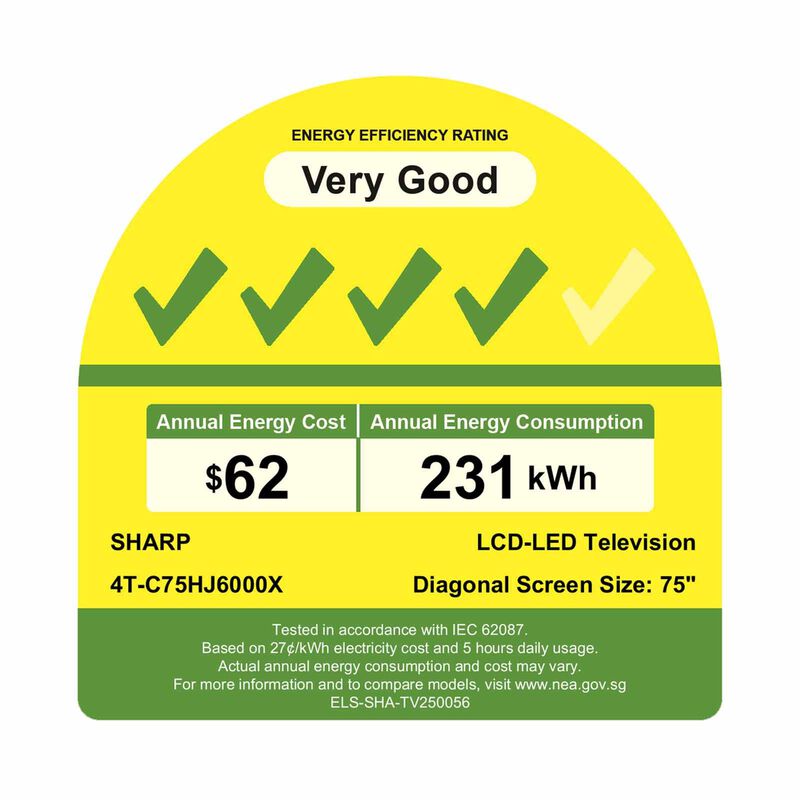 SHARP 75 In 4k Uhd Google Led Tv 4T-C75HJ6000X-image 2