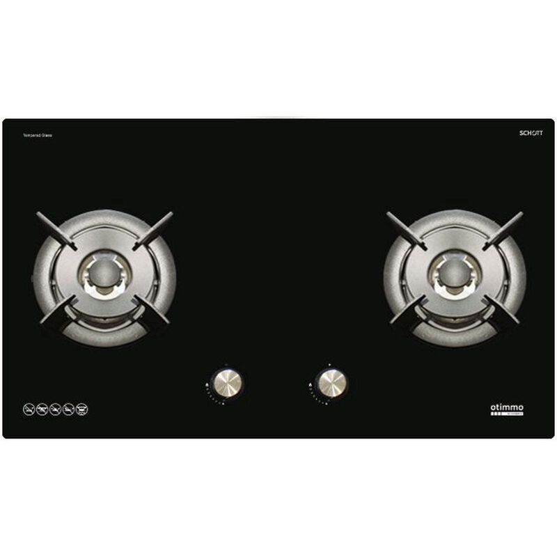 OTIMMO 2 Burner Gas Hob (80cm) (exclude Installation) EBH6281S-image 2