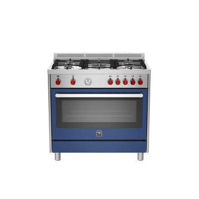 LA GERMANI 90cm Free Standing Cooker (blue) -exclude Installation RIS95C61LBXB