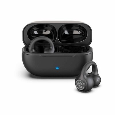 JLAB Flex Open Clip On Earbuds - Black EBFLEXRBLK124