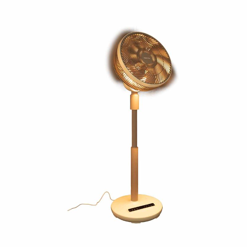MISTRAL 12 In Dc High Velocity Moodlight Stand Fan W/remote Control MHV9123DR-ML-image 5