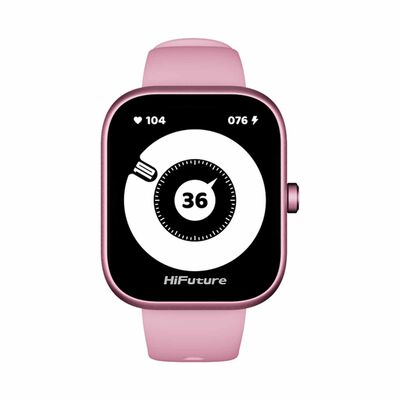 HIFUTURE Lume Pro - Pink Smartwatch With Amoled Screen And Heart Rate Function HSSW17PK