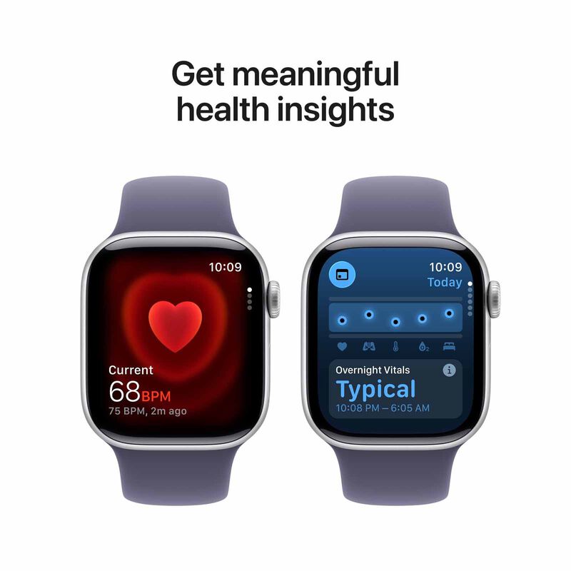 APPLE Watch Series 11 Gps 42mm Silver Aluminium Case With Purple Fog Sport Band - M/l MEU74X/A-image 4