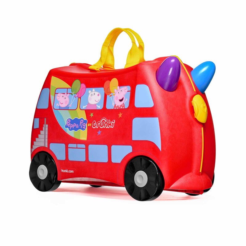 TRUNKI Ride On Luggage - Peppa Pig TR0064-GB01-image 1