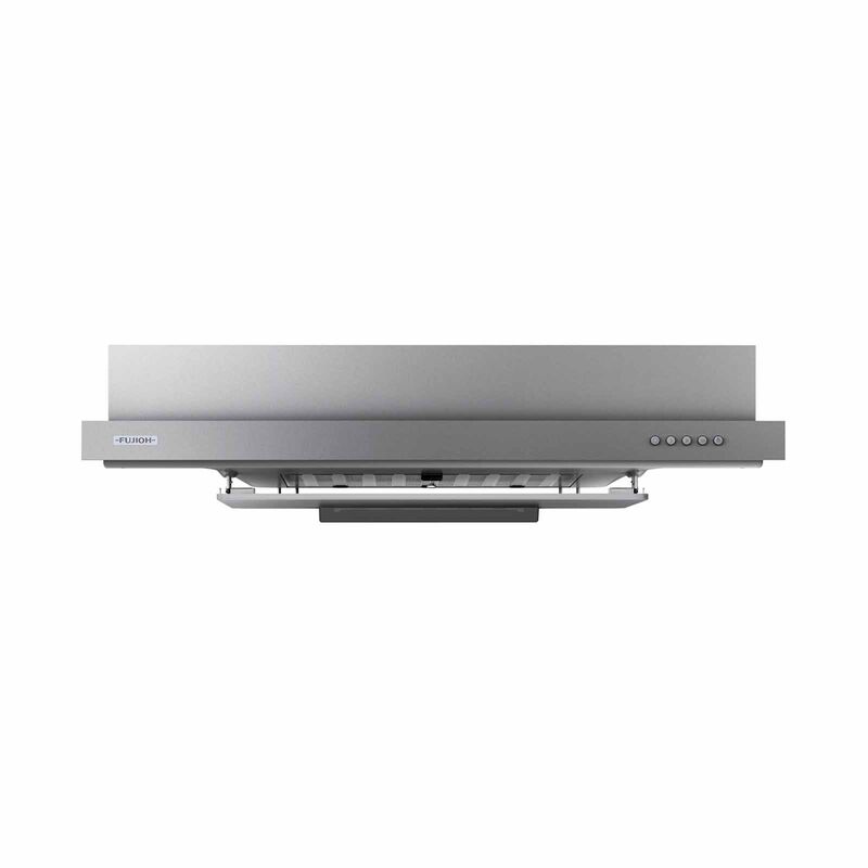 FUJIOH 90cm Made In Japan Slim Hood - Silver Metallic (exclude Installation) FR-FS2290VP SM-image 1