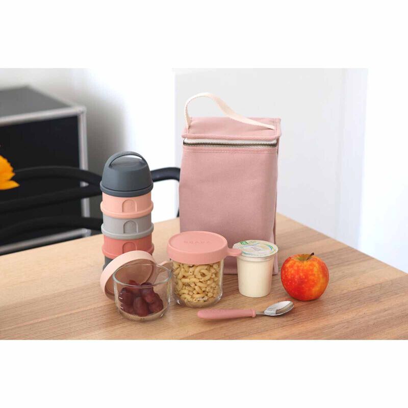 BEABA Meal Pouch - Dusty Pink (online) ISOTHERMAL-image 5