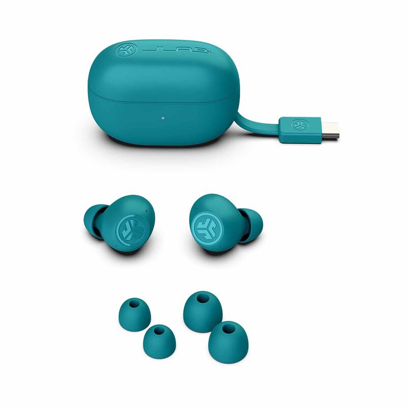 JLAB Go Pop Anc True Wireless Earbuds - Teal EBGOANCRTEL124-image 3