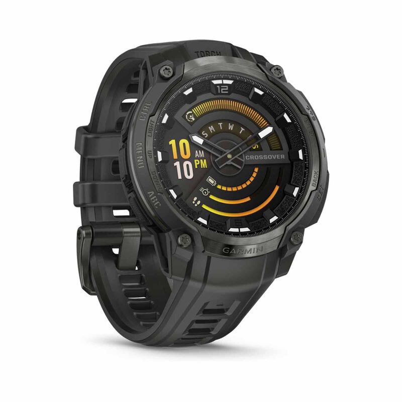 GARMIN Instinct Crossover Amoled - Charcoal With Charcoal Silicone Band GM-010-03398-40-image 4