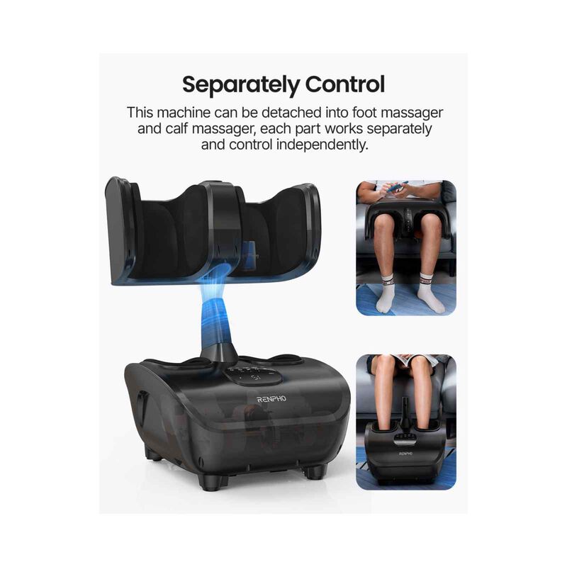 RENPHO Smart Foot And Calf Massager R-D002RS - BK-image 5