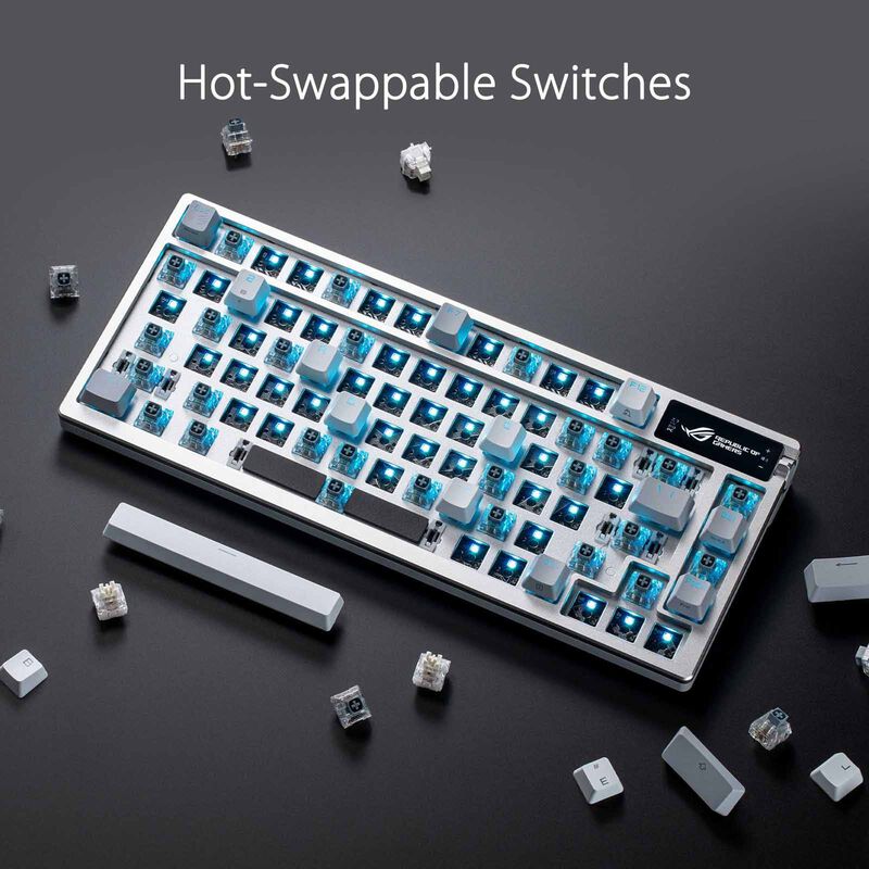 ASUS M701 Rog Azoth Nx/sm Wl Wht (pbt-ds) ROG AZOTH NX STORM WHITE-image 12