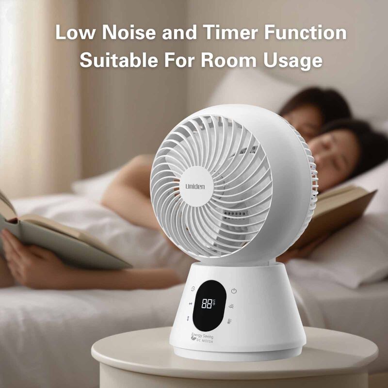 UNIDEN 6 In Intelligent Dc Circulator Fan (japan) - White AF5110-image 4