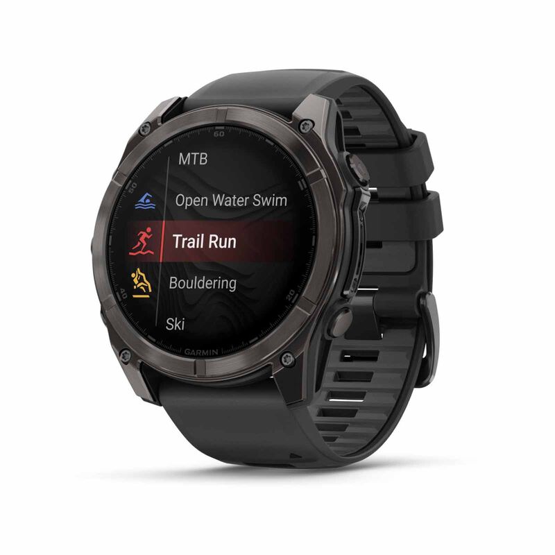 GARMIN Fenix 8 51mm Sapphire Amoled Edition, Carbongray_black,black/pebblegray GM-010-02905-63-image 2