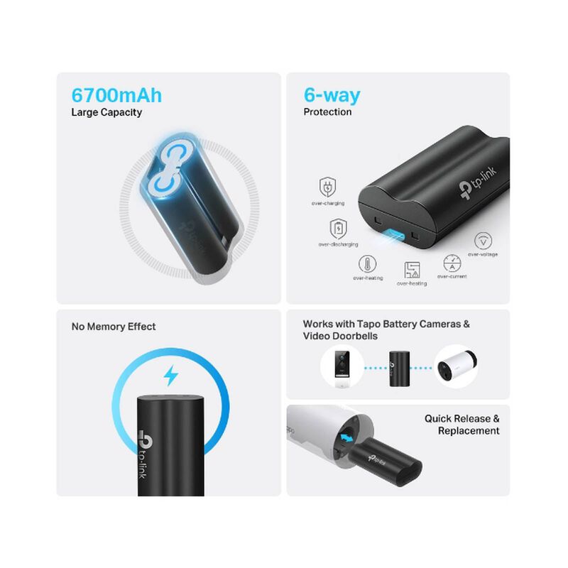TP LINK Battery Pack TPL-TAPO-A100-image 5