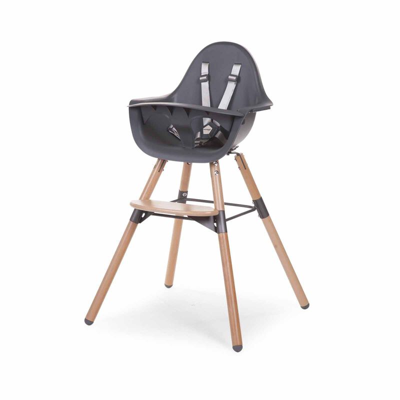 CHILDHOME High Chair - Natural Anthracite (online) EVOLU 2-image 1