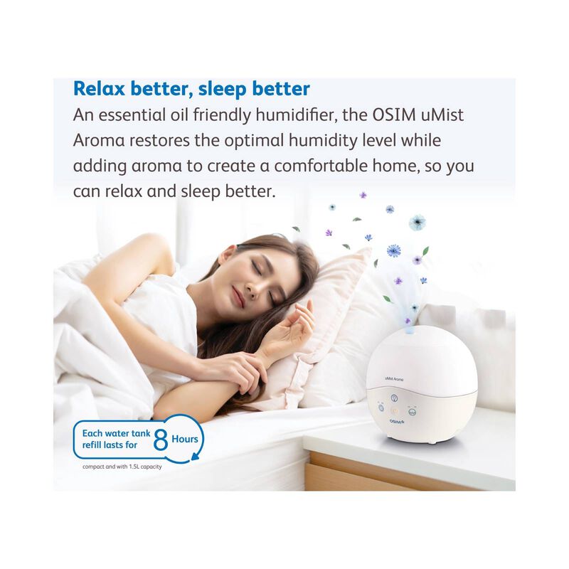 OSIM Umist Aroma Humidifier - White OS-695 - WHITE-image 3