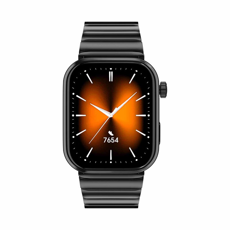 NOISE Colorfit Pro 6 Max Smartwatch - Chrome Black WRB-SW-CFPRO6MAX-GLOSSYMTL-GMTL_BLK-image 1