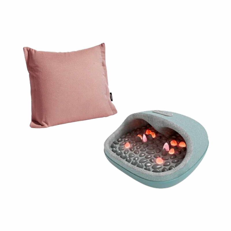 OSIM Upebble Foot Reflexology Massager + Ucozy Cushion (pink) Multi-functional Massage Cushion OS-3261 + OS-2252B-image 1