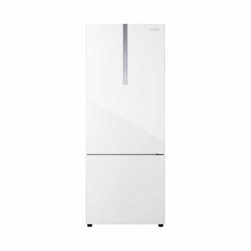 PANASONIC 2 Dr Fridge (405l) - Glass White NR-BX471WGWS-image 1