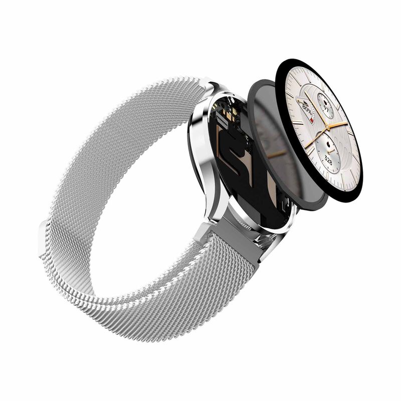 HIFUTURE Aura2 - Silver Women Smartwatch With Heart Rate Function HSSW18SL-image 2