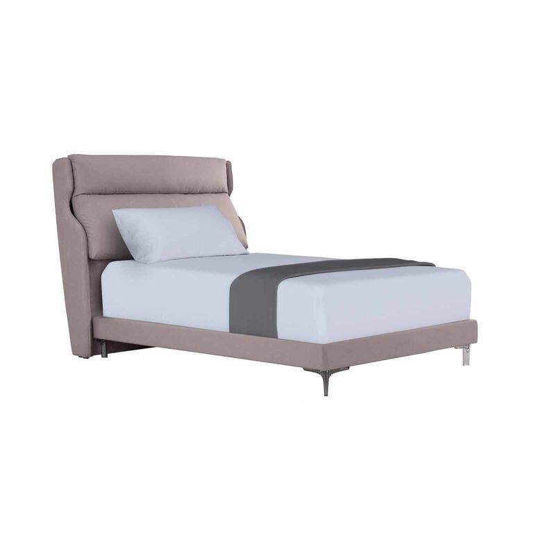 MAXCOIL Single Size Bed Frame HOPKIN HEADBOARD WITH DIVAN 5 INCHES /8 INCHES-image 2