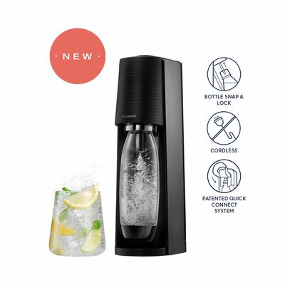 SODASTREAM Sparkling Water Maker - Black TERRA - 1012811651