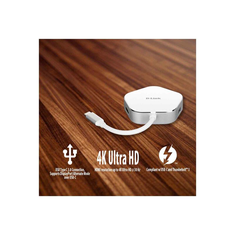 DLINK 4-in-1 Usb-c Hub With Hdmi And Power Delivery DUB-M420-image 3