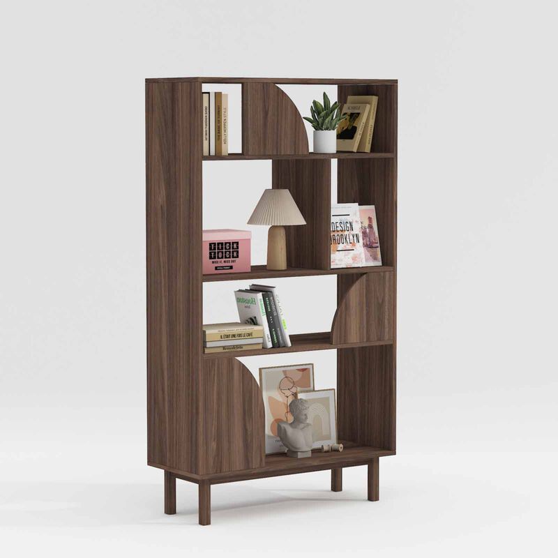 MUZE Dividers/ Bookcase - Walnut GIANA-image 2