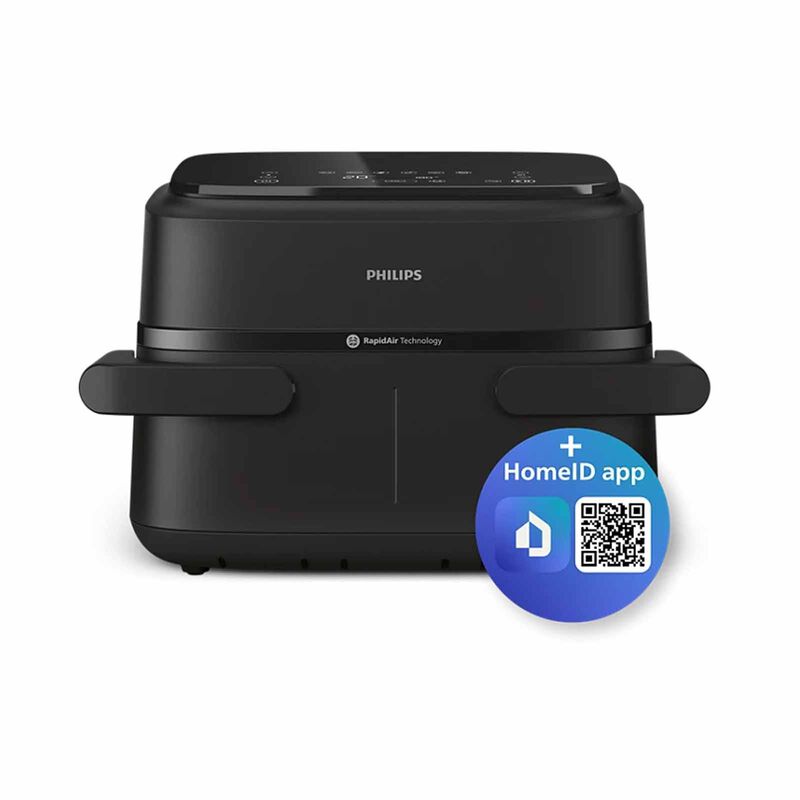 PHILIPS Series 1000 Airfryer Dual Basket (7.1l) NA150/09-image 4