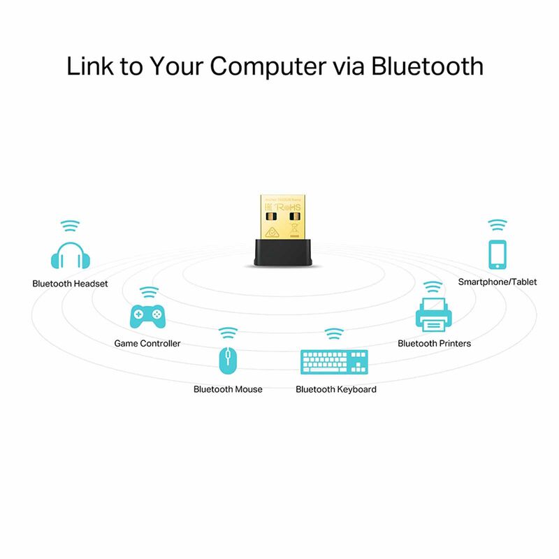 TP LINK Ac600 Nano Wi-fi Bluetooth Usb Adapter T600UB NANO-image 6