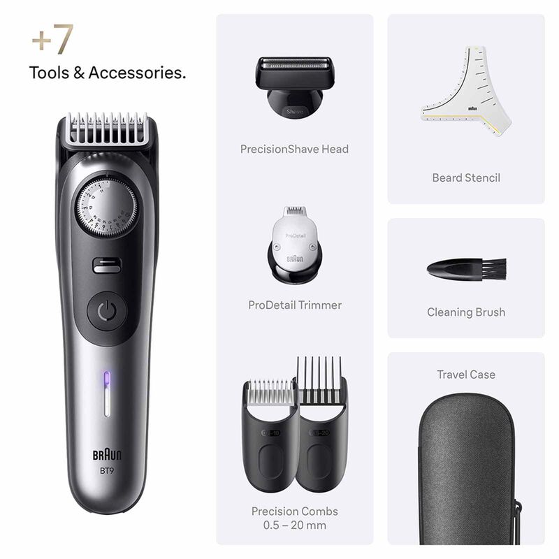 BRAUN Series 9 Beard Trimmer BT-9520-image 2