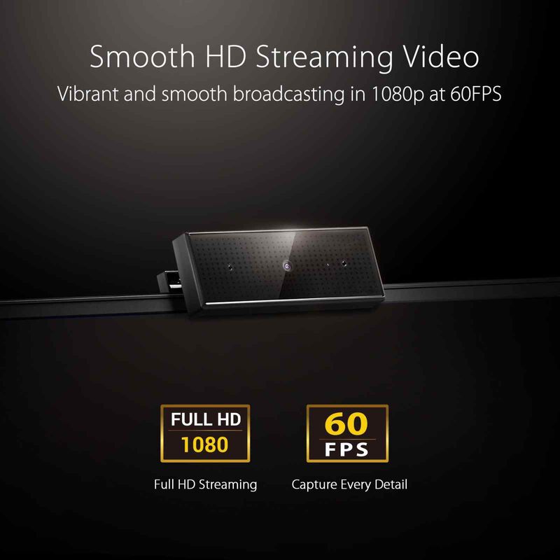 ASUS Full Hd 60 Fps Webcam With Ai- Powered Noise-canceling Mic ROG EYE S-image 2