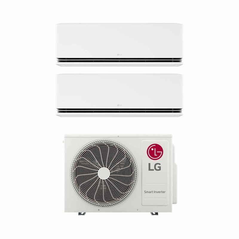 LG Lg 28k Condenser Dualcool S1 Ai Air System 2 (9000btu X 1, 18000btu X 1) Z3UQ28GFA1 + S3NZ091L1DA /ZMNQ18GS1L0-image 1
