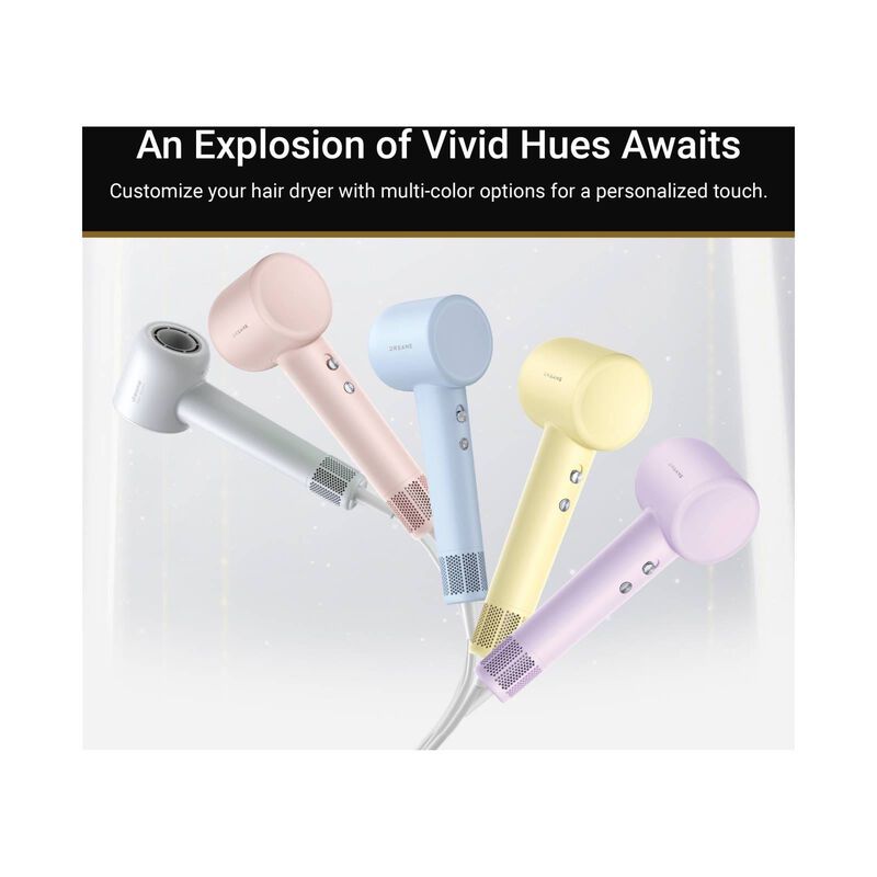DREAME High-speed Hair Dryer (1600w) - Purple HAIR GLEAM-image 2