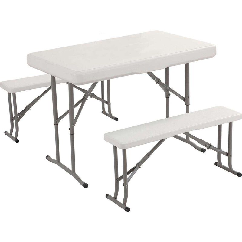 LI FAN Rectangular Table With 2 Bench Seat 190ZL-YCZ-103-image null