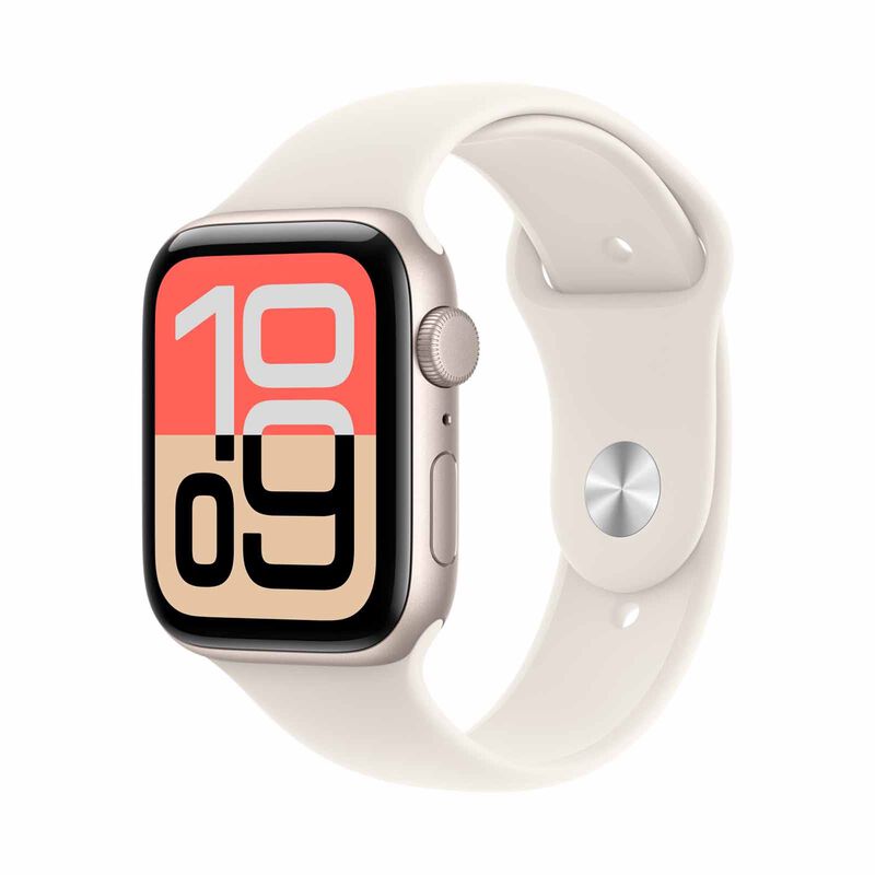 APPLE Watch Se 3 Gps 44mm Starlight Aluminium Case With Starlight Sport Band - M/l MEHJ4X/A-image 1