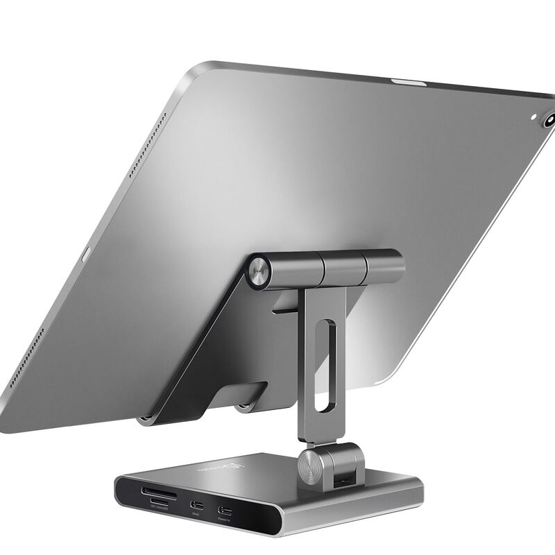 J5CREATE Multi-angle Stand With Docking Station For Ipad Pro JTS224-image 3