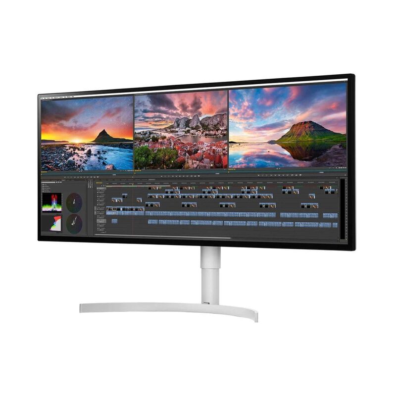 LG 34 In Nano Ips Uhd 4k Ultrawide Monitor 34WK95U-W-image 2