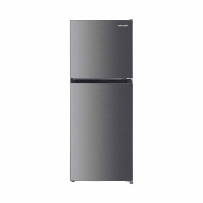 SHARP 2 Door Top Mounted Fridge - Silver (197l) SJ-RF20E-SS