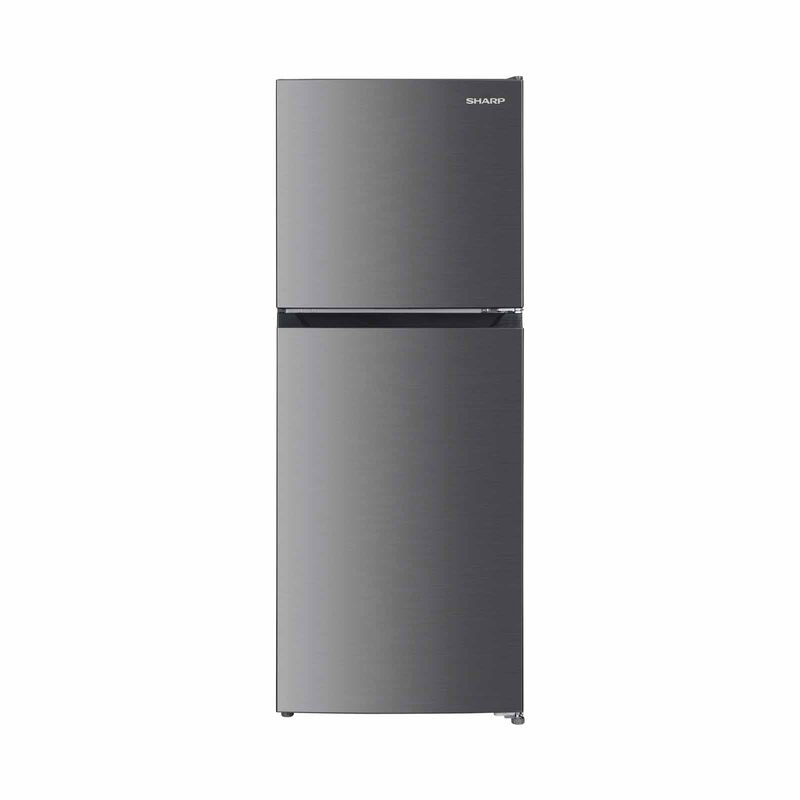 SHARP 2 Door Top Mounted Fridge - Silver (197l) SJ-RF20E-SS-image 1