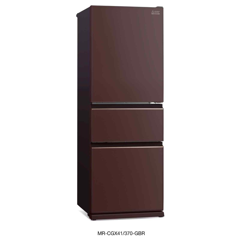 MITSUBISHI 3 Dr Fridge (net 266l) (glass Brown) MR-CGX41EN-GBR-P-image 2