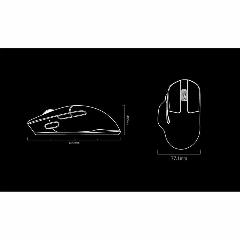KEYCHRON M7 Bt/2.4ghz/wireless Mouse - Black KYCN-M7-A1-image 4