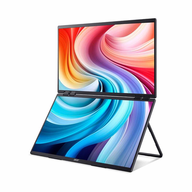 ACER 23.8in Fhd Led - Dual Screen Portable Monitor PD243Y E-image 9