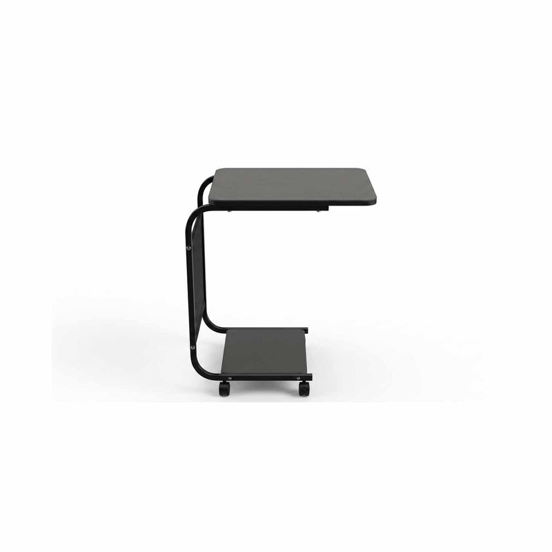 MUZE Trolley Side Table - Dark Grey BERTO-image 1
