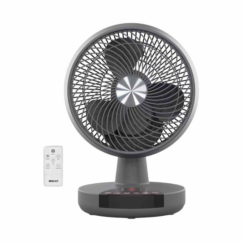 MORRIES 9 In Dc Circulator Desk Fan -grey MS-2816DCDF-GREY-image 1